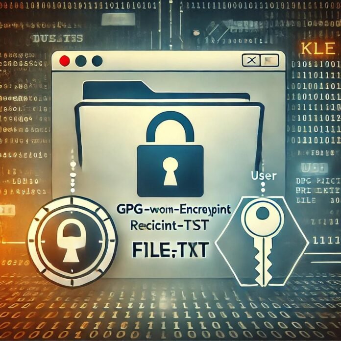 nt go gpg encrypt a file